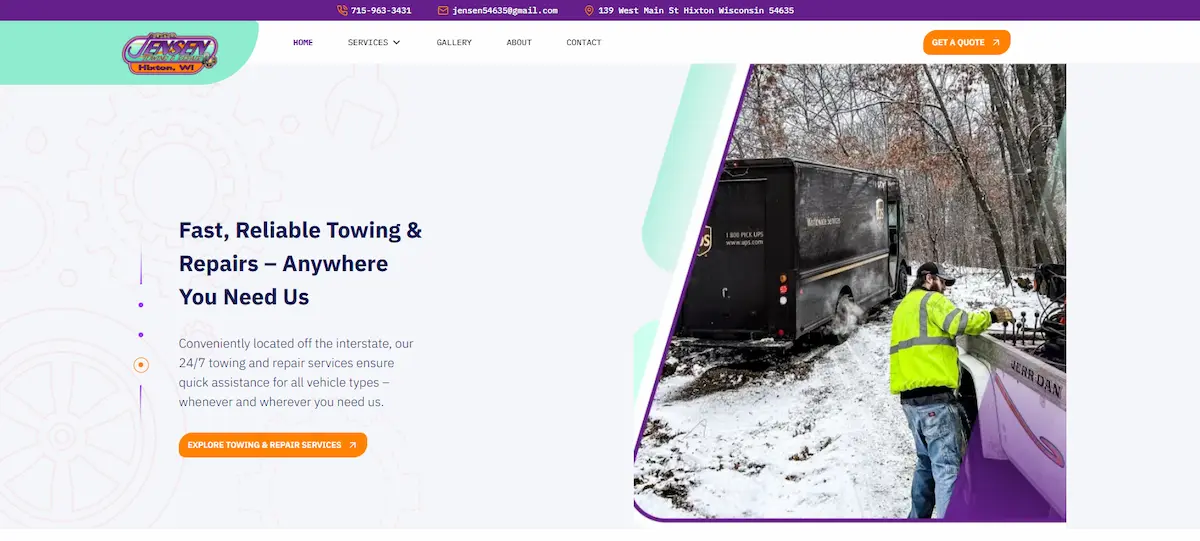 Jensen Towing & Repair